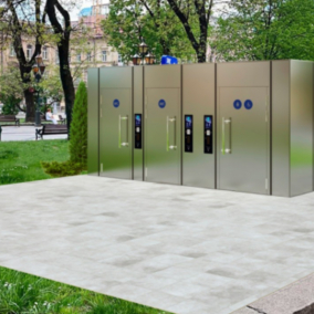 У центрі Львова встановлять нові модульні вбиральні з оплатою карткою