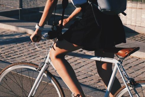 У Києві на вулицях Бастіонна і Стрілецька з'явилися велосмуги: фото