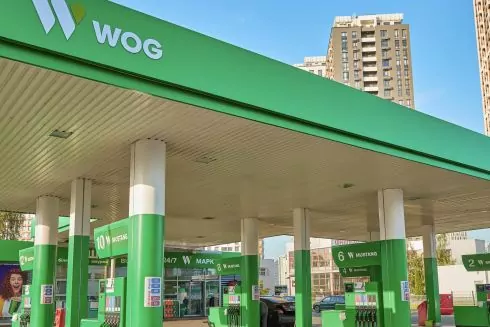 На заправках WOG в Киеве теперь можно заплатить за свет
