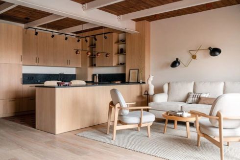 Журнал Dezeen написав про інтер'єр квартири на Подолі