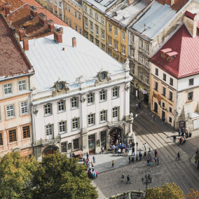 Во Львове будут регулировать вид фасадов домов в исторической части города