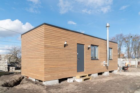 На Киевщине установят 100 сборных домов от украинского производителя для тех, кто лишился жилья